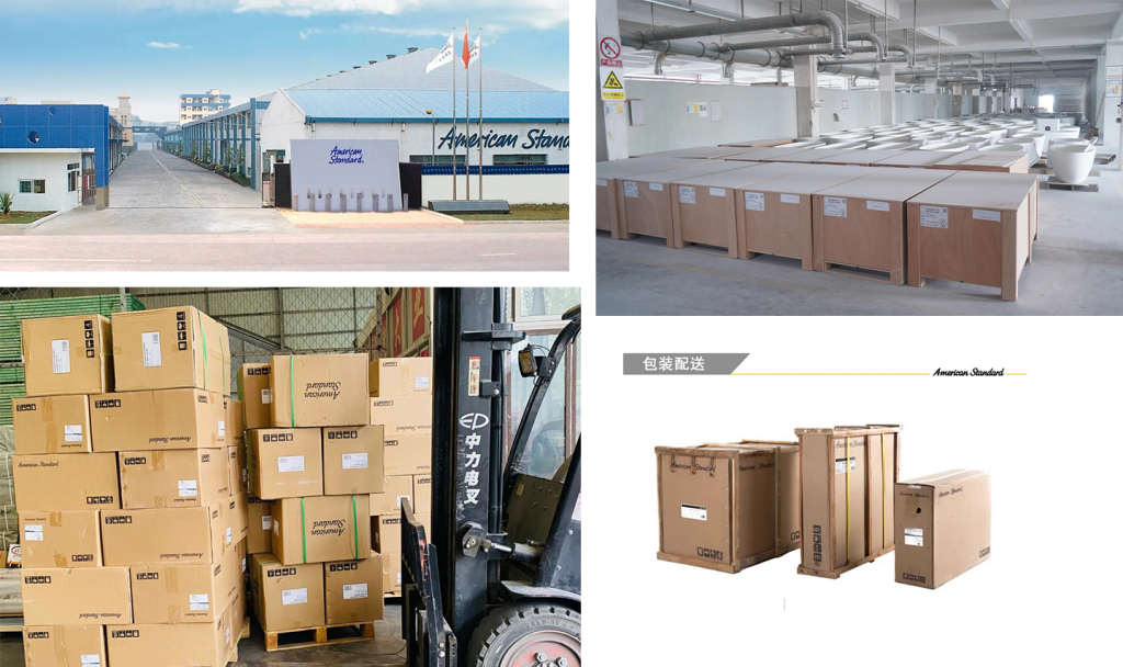  CCAS1841 загварын Аmerican Standard Суултуурын үйлдвэрийн агуулах ба тээвэрлэлт