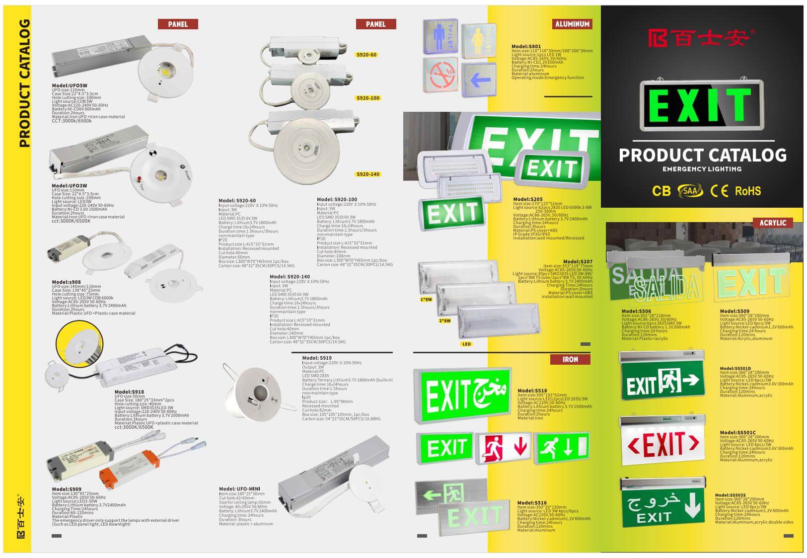 Exit гэрэл, аваарын гэрэл