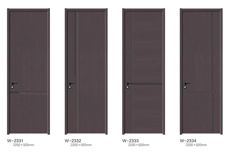 Меламин модон хаалга , будаггүй модон хаалга, дотор модон хаалга, Melamine Doors Wooden Door All-Wood Zero Paint Series1010