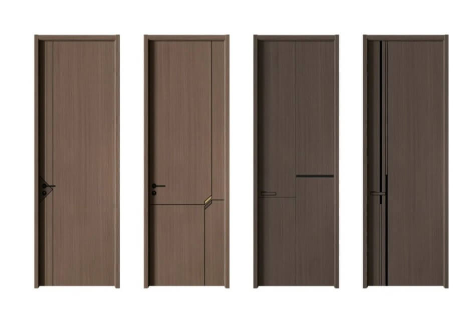 Меламин хаалга Хөнгөн тансаг байгальд ээлтэй модон хаалга Melamine door Light Luxury Eco-friendly Wooden Door