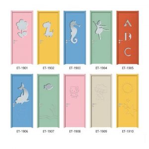 Дотор модон хаалга ( лакан хаалга, будагтай модон хаалга）, Paint doors light luxury wooden lacquered door 1