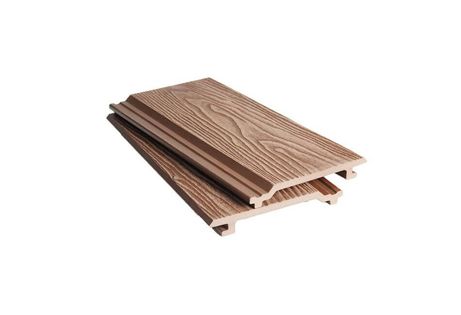 Мод-хуванцар гадна фасад WPC гадна фасад, гадна ханын хавтан,Wood Plastic Exterior Wall Panel 3d Deep Embossedwallcladding FW156W21 9