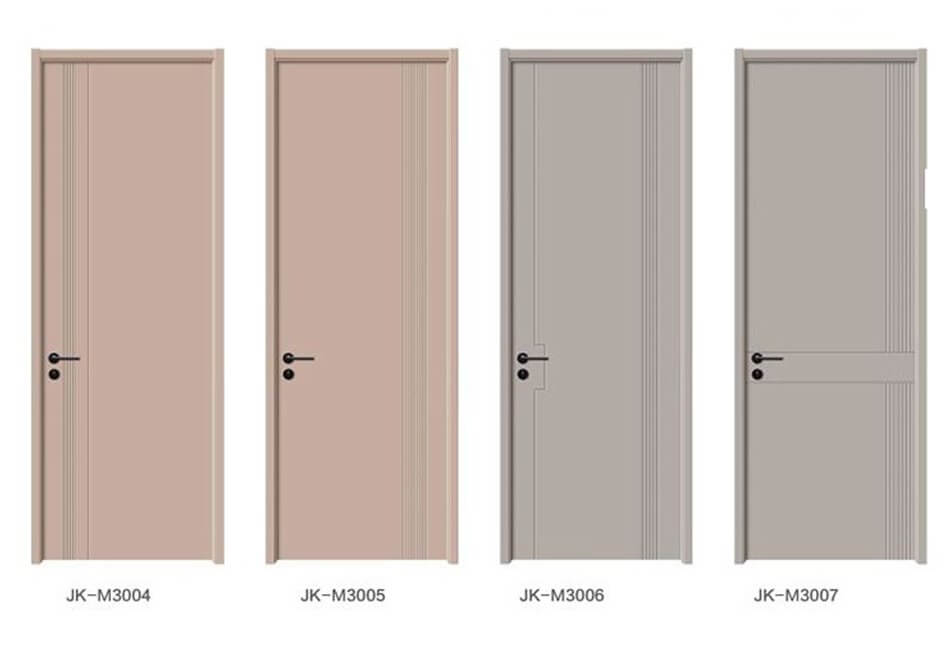 JINKAI будаггүй модон хаалга