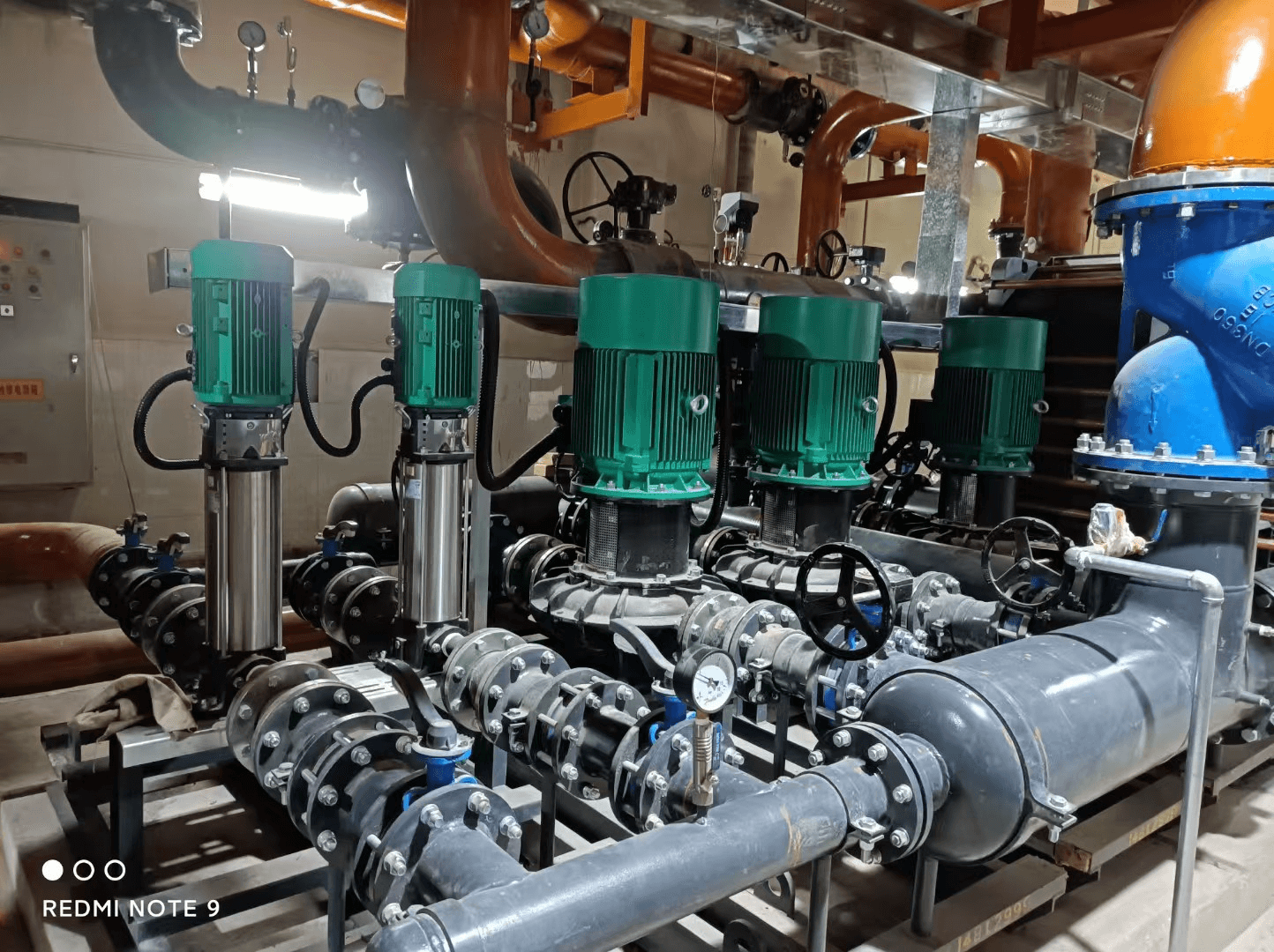 WILO Насосны агуулахад байгаа байдлыг хажуу талыг нь авхуулсан зураг, 