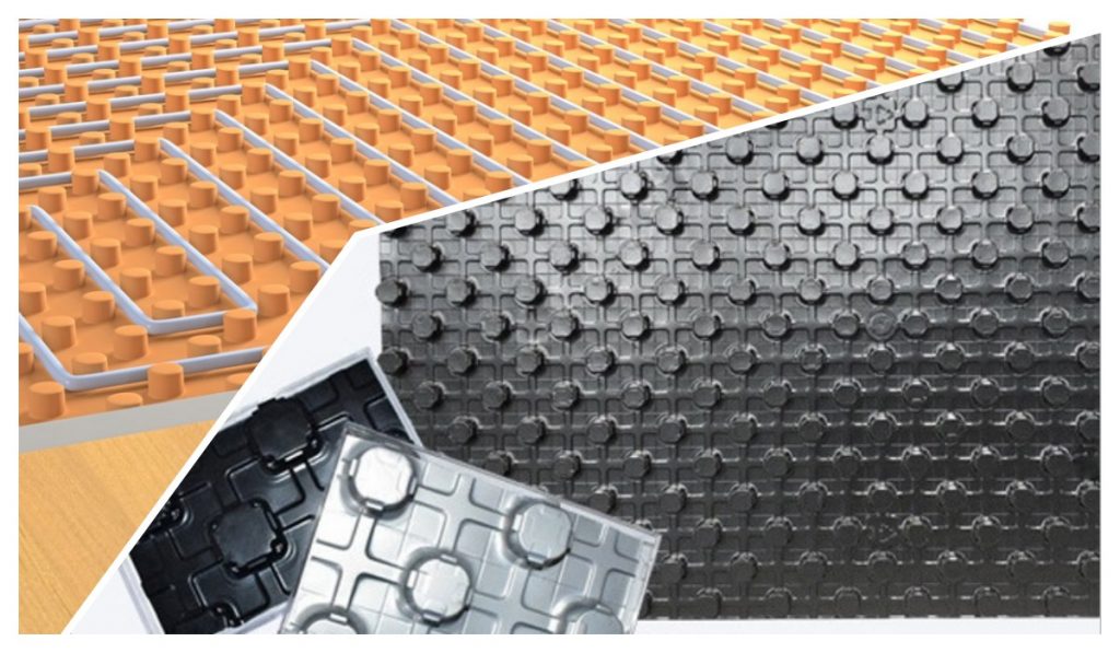 Шалны халаалтын дэвсгэрийн хоёр төрлийн зургийг нэгтгэн харуулав.